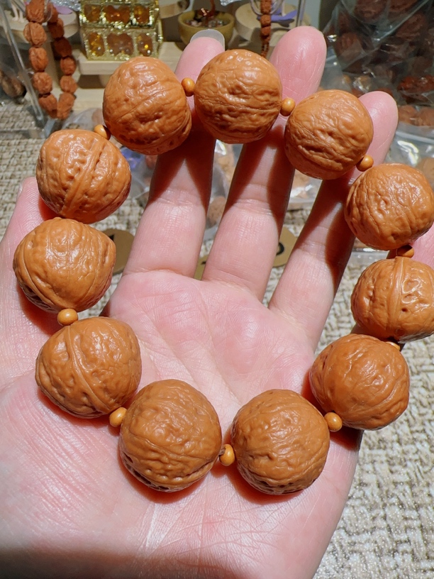 文玩精品光头强方肚