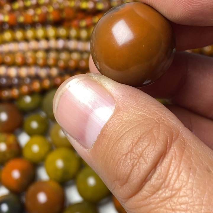 挣***猬玛瑙/玉髓合金颈饰