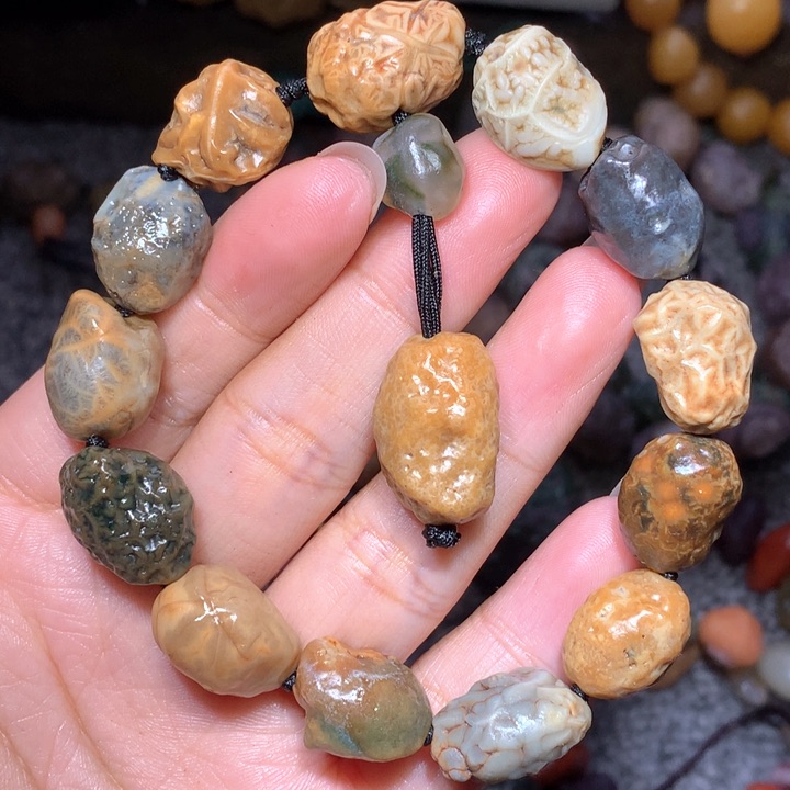 玛瑙/玉髓珠宝半成品未镶嵌