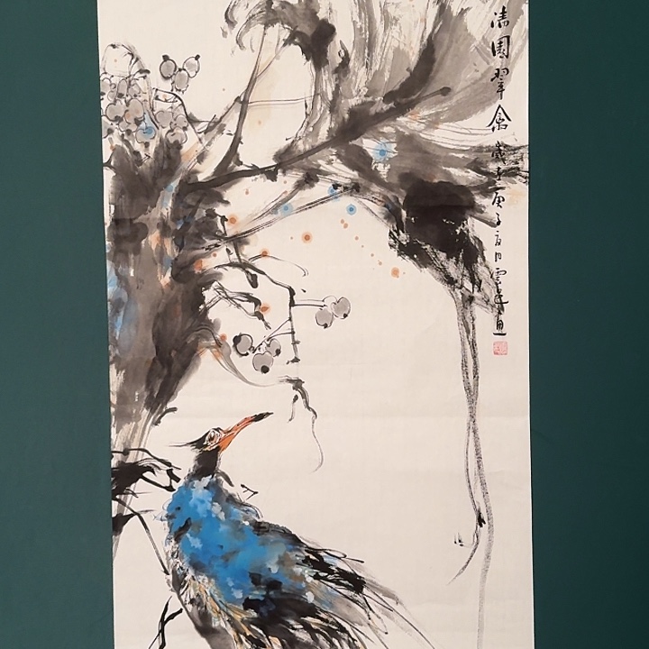 国画云老师作品画作