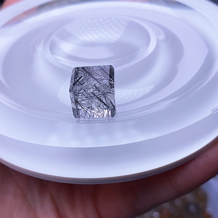 水晶天然水晶定制打孔不退不换未镶嵌