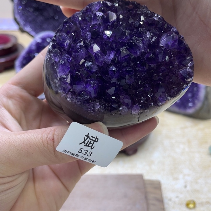 未镶嵌大型摆件（非配饰）紫晶