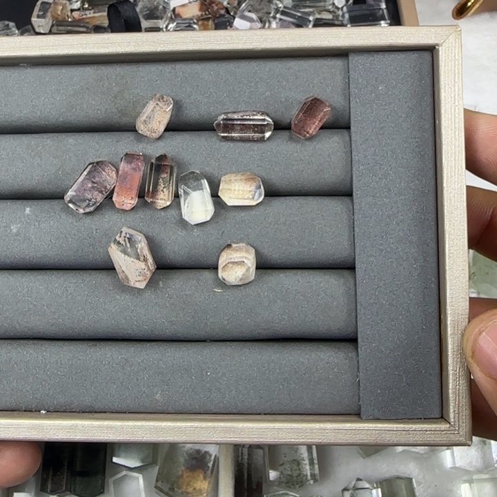 银S925镶嵌紫晶珠宝半成品