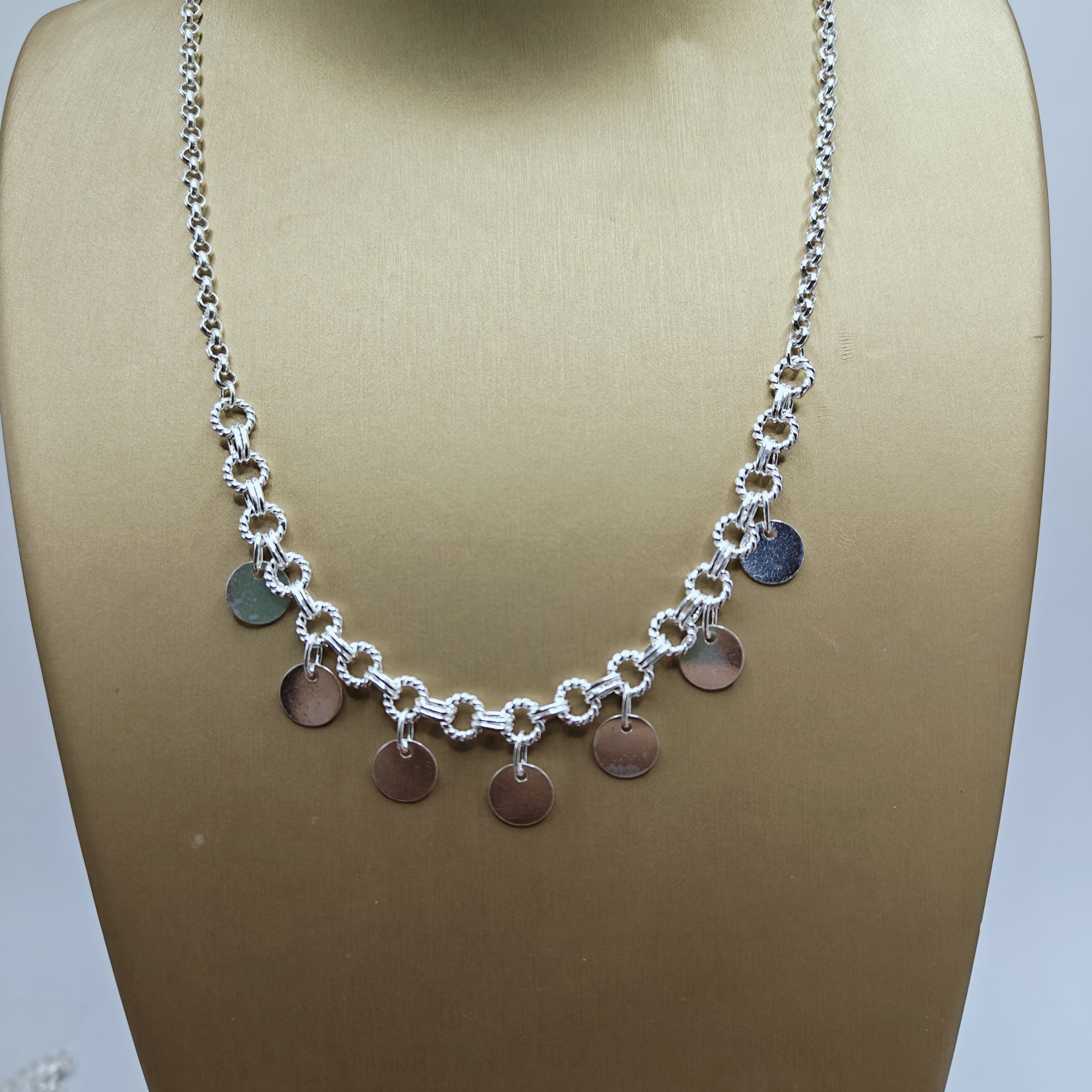 足银脚链 baylikkumuxliri时尚女款项链0033