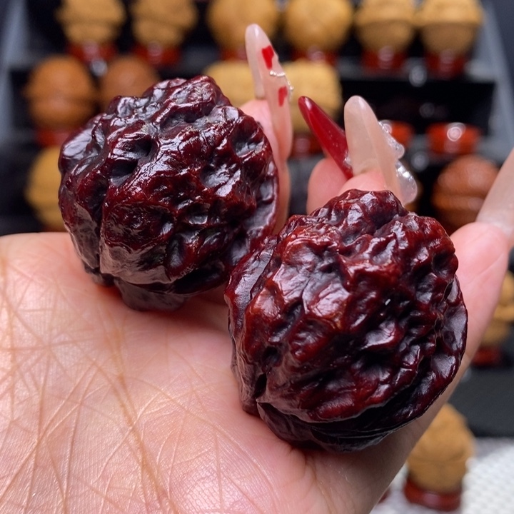 文玩核桃把件_**、赤霄金蟾4号