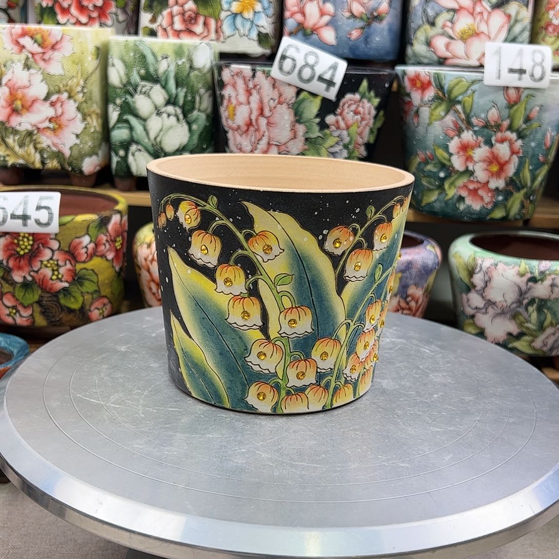 景德镇陶瓷花盆景德镇陶瓷花盆