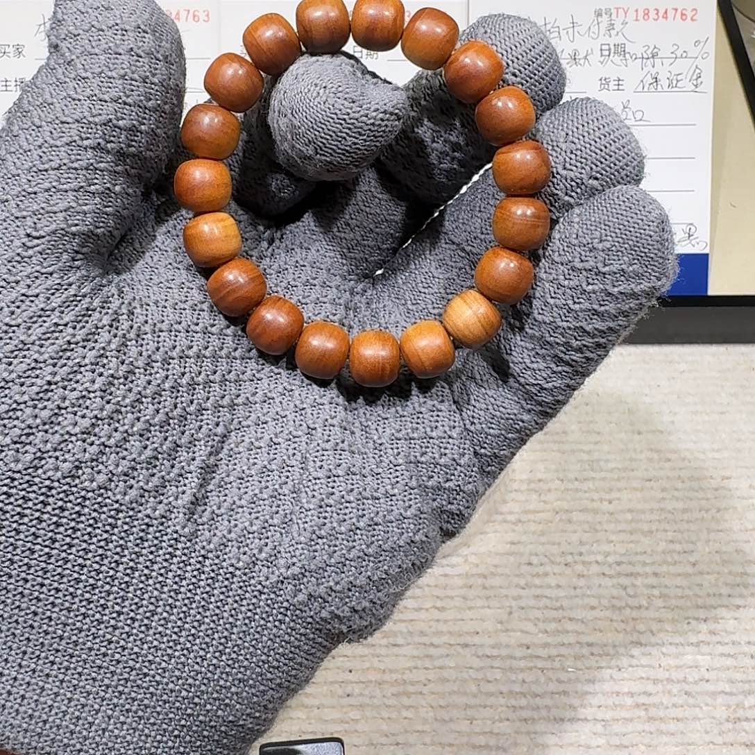 檀香木手串/手链焦糖沉水10✖️11
