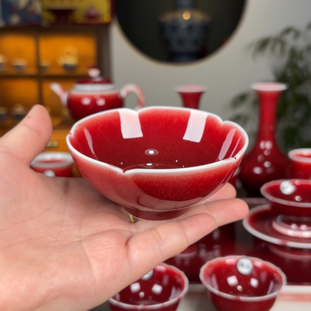 杯子景德镇高温原矿釉