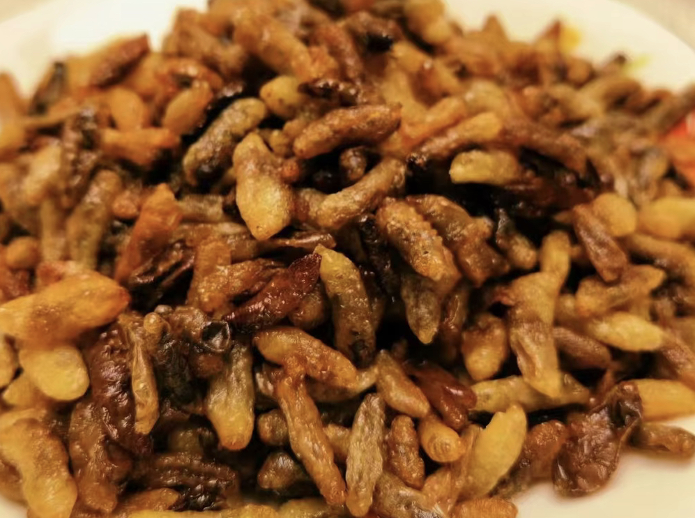 酒鬼佬 钓鱼佬专款油炸头茬三级树蜂蛹【三级不去内脏】美味下酒菜