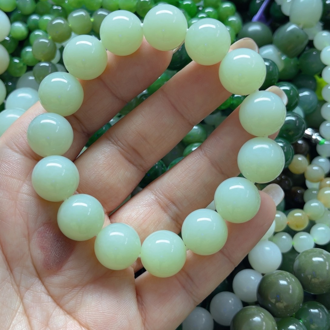 和田玉手链未镶嵌