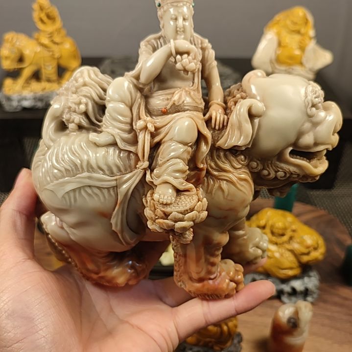 寿山石佛****司摆件摆件摆件