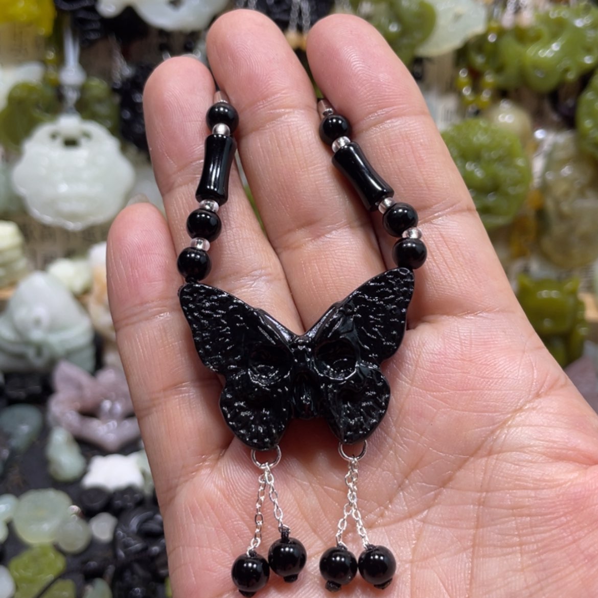 【闪购商品】岫玉颈饰未镶嵌24吊坠