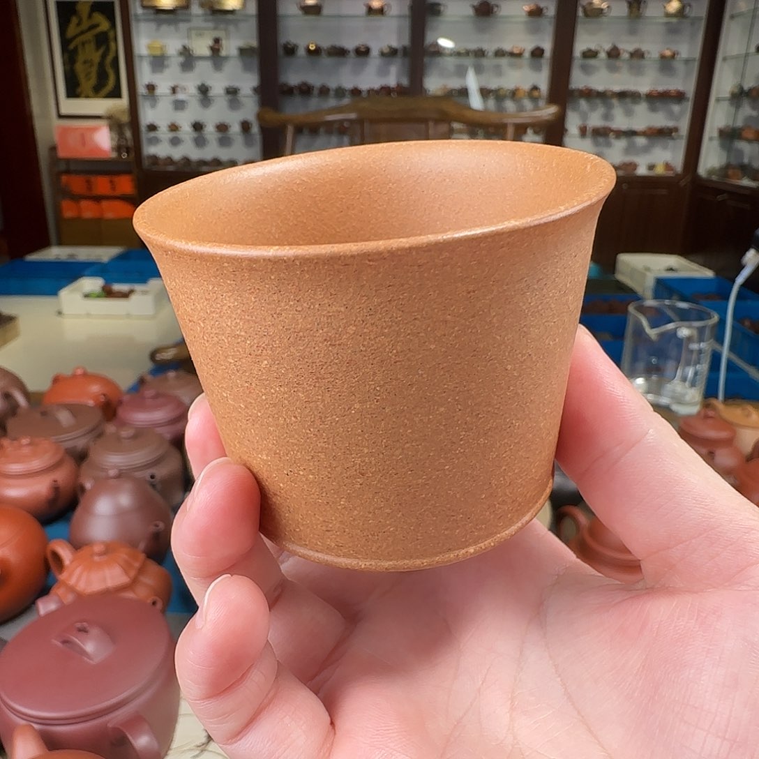 茶壶紫砂直筒杯段泥