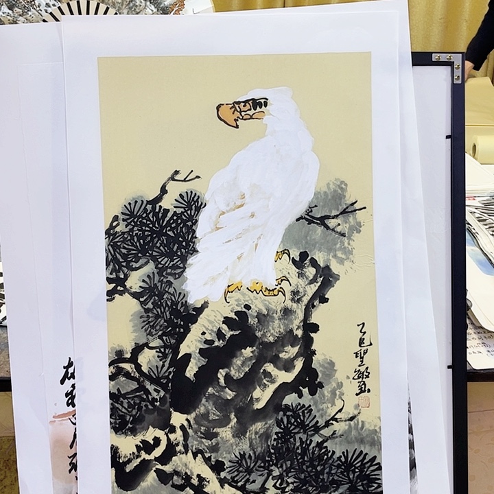 国画张圣敏先生纯手绘作品