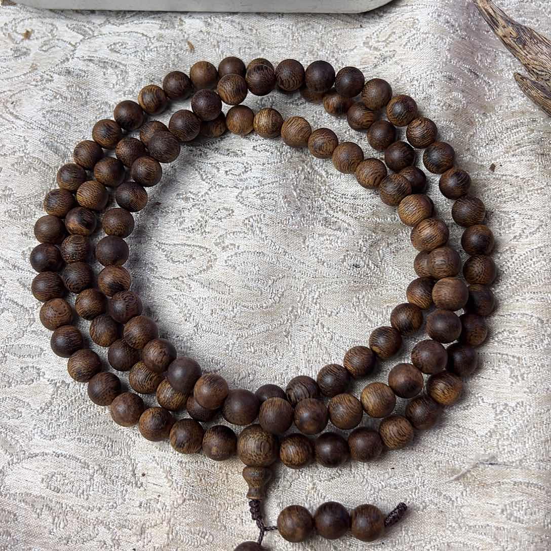 沉香手串09红金泥35克多样性发一沉香手串