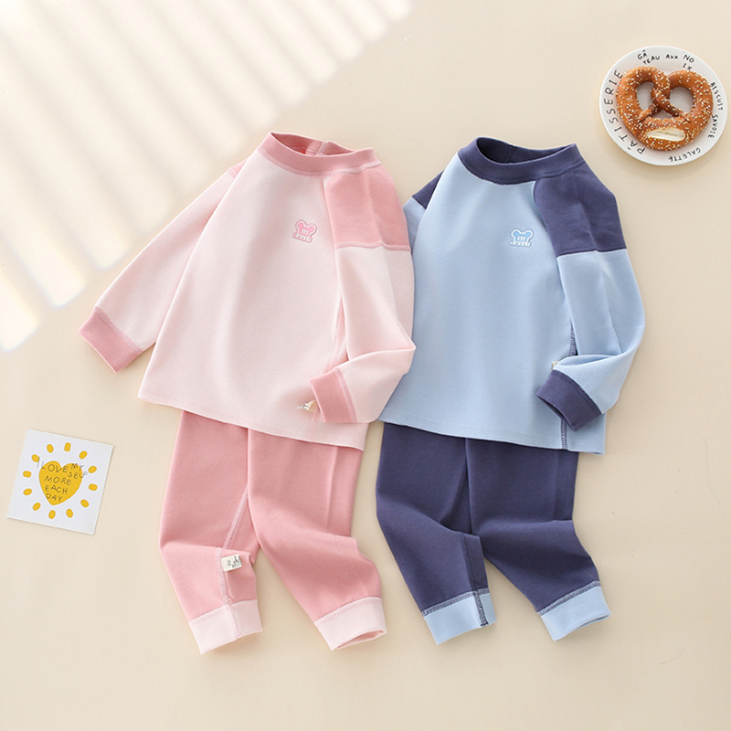 儿童家居服套装秋冬保暖睡衣空调服男女童秋衣秋裤2025新款打底衫