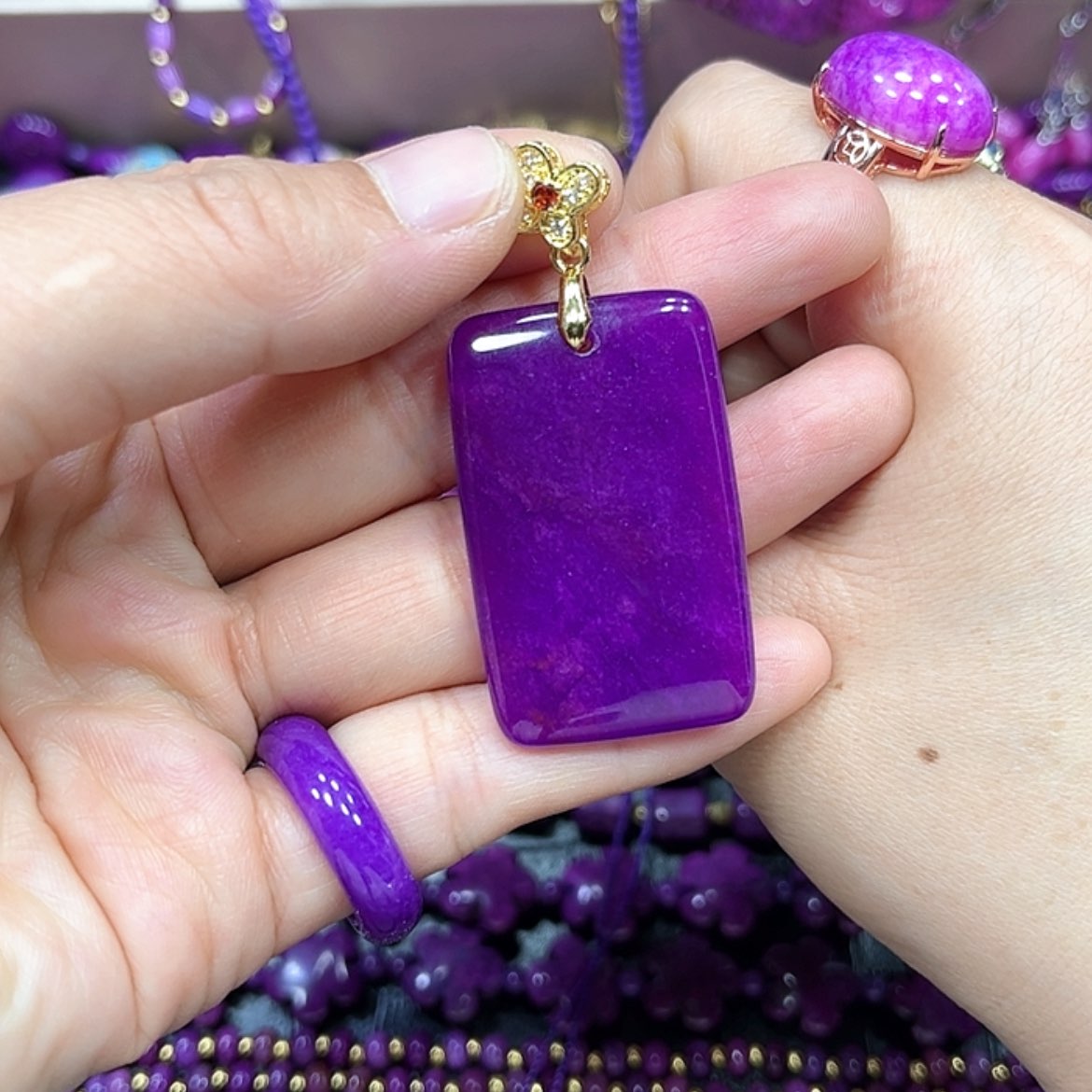 【闪购商品】玻璃DIY舒具石老油料4凝胶玉华果冻卡25×40