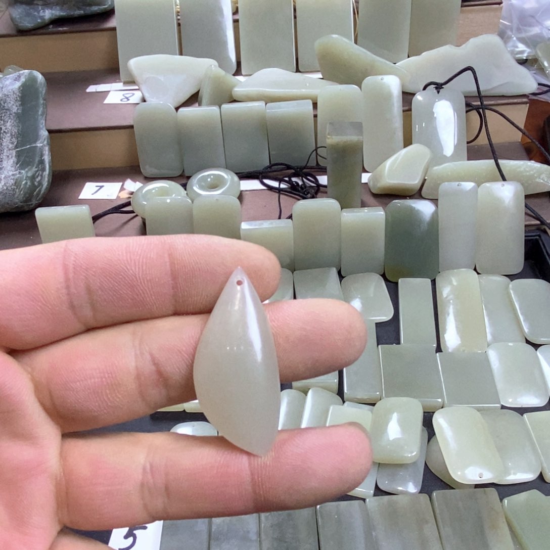 颈饰未镶嵌和田玉邢****】022