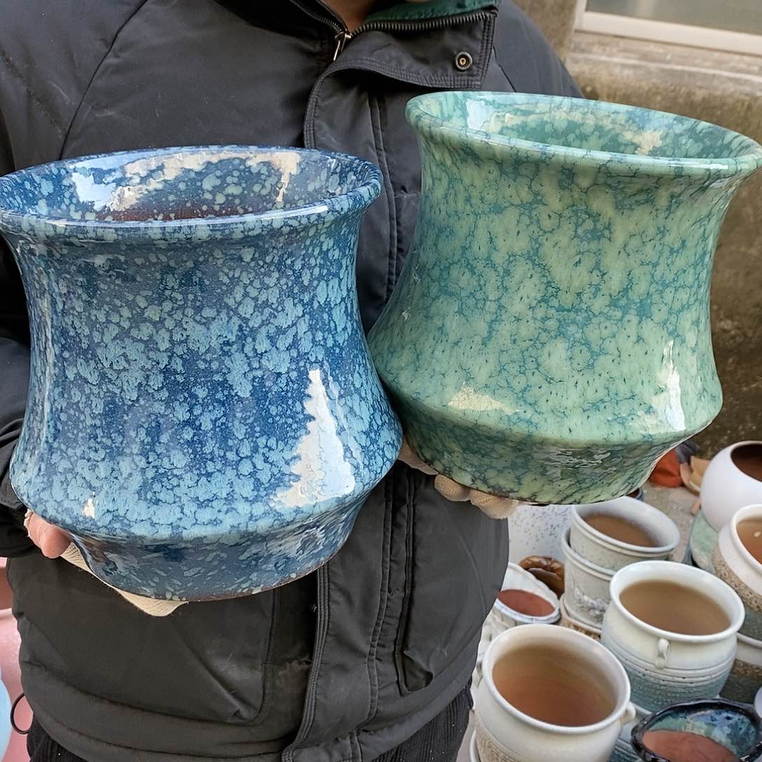 紫砂花盆正品m口20高20