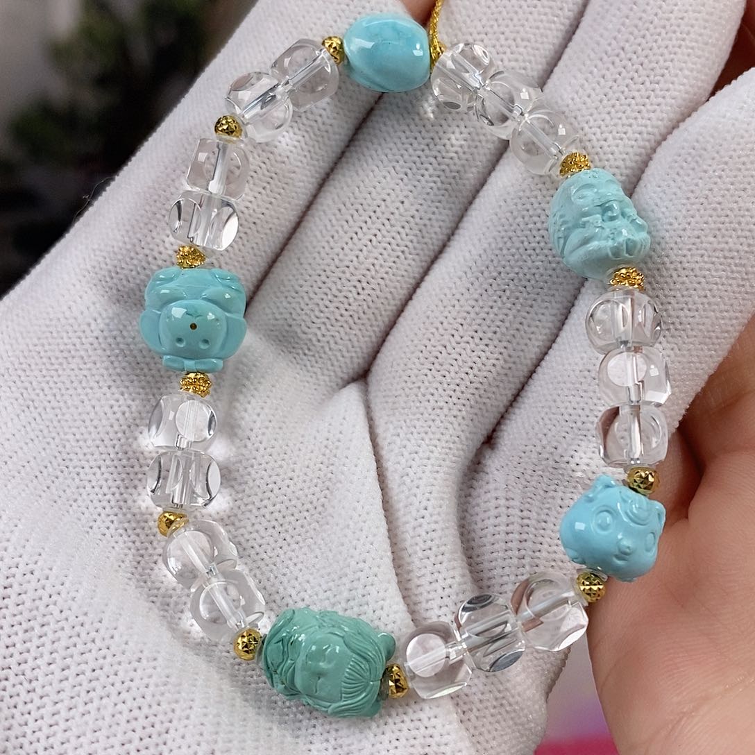 绿松石未镶嵌珠宝奇石