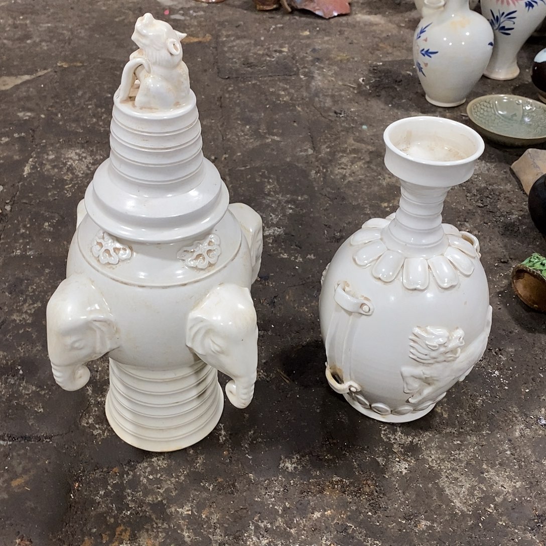 王***复摆件瓷器瓷器瓷器