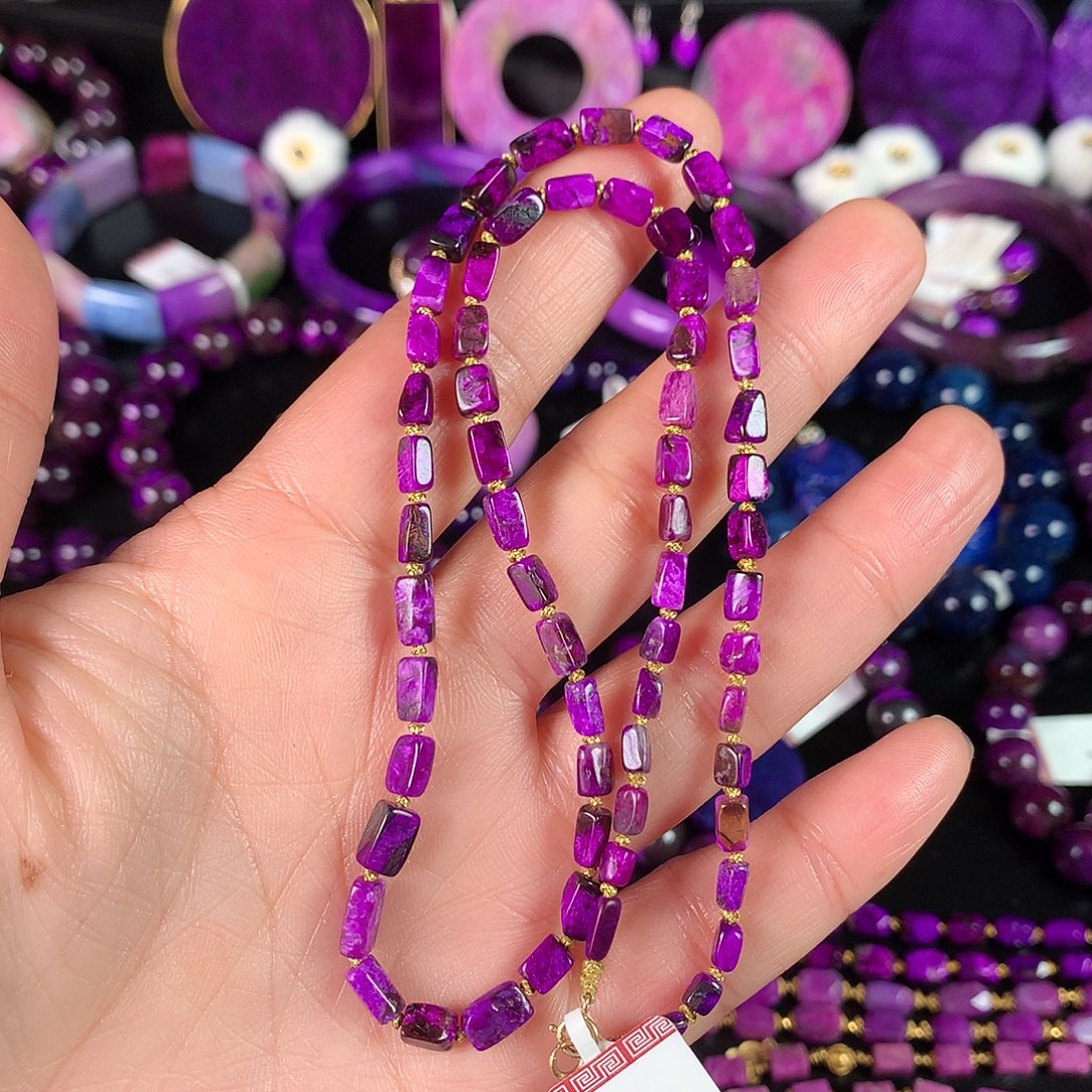 苏纪石（舒俱来）未镶嵌项链