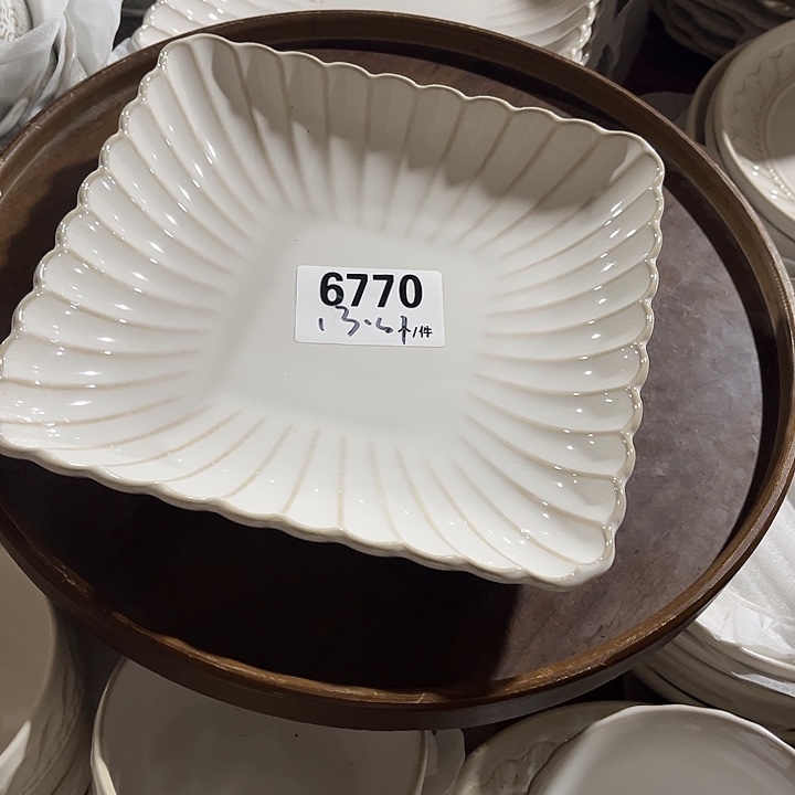 瓷微瑕外贸餐具6770