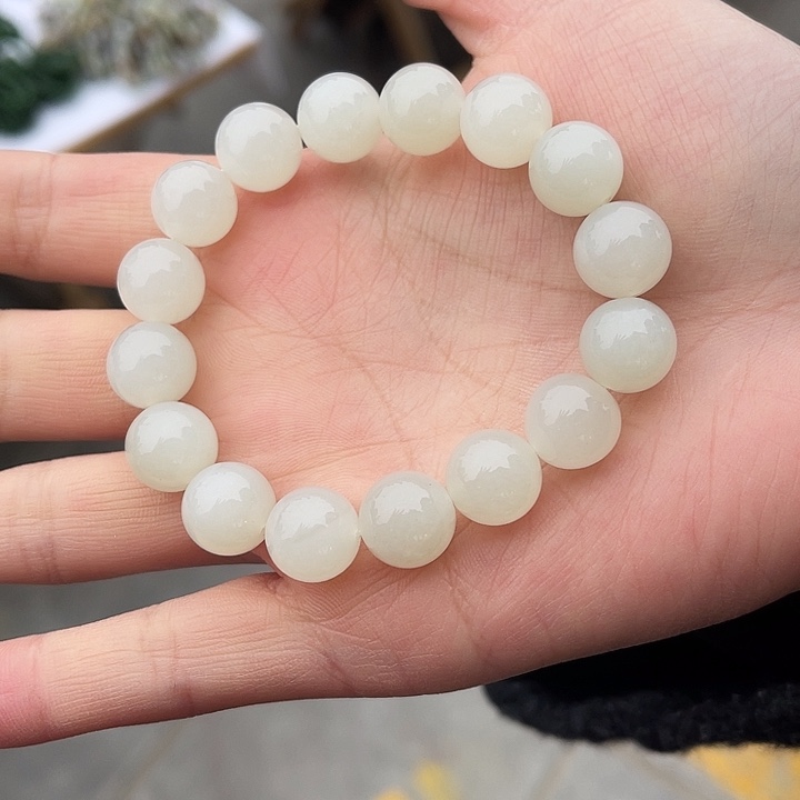 未镶嵌和田玉手串