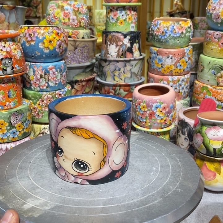 景德镇艺术手绘作品