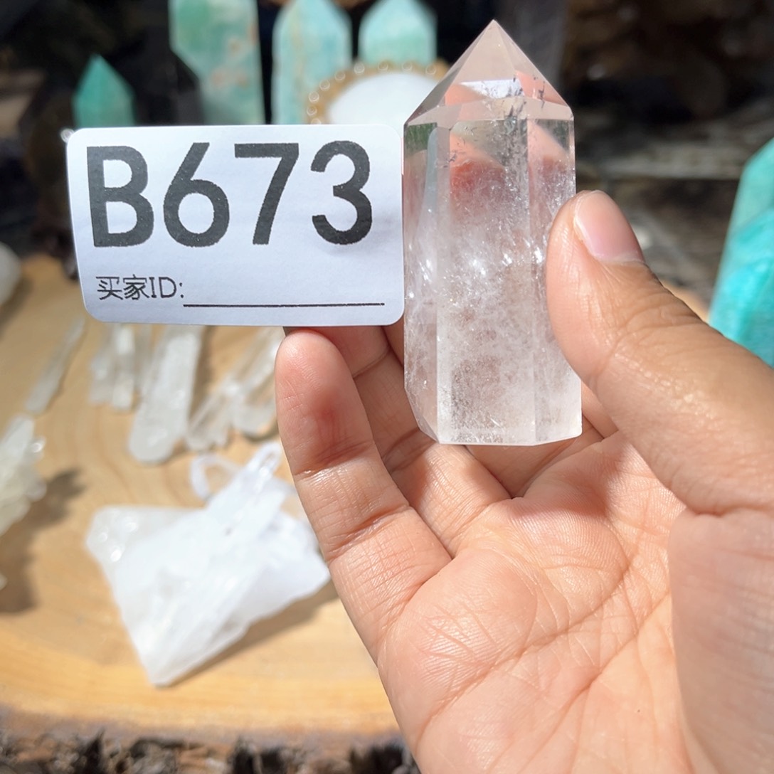 未镶嵌珠宝半成品水晶多样性发其一微瑕