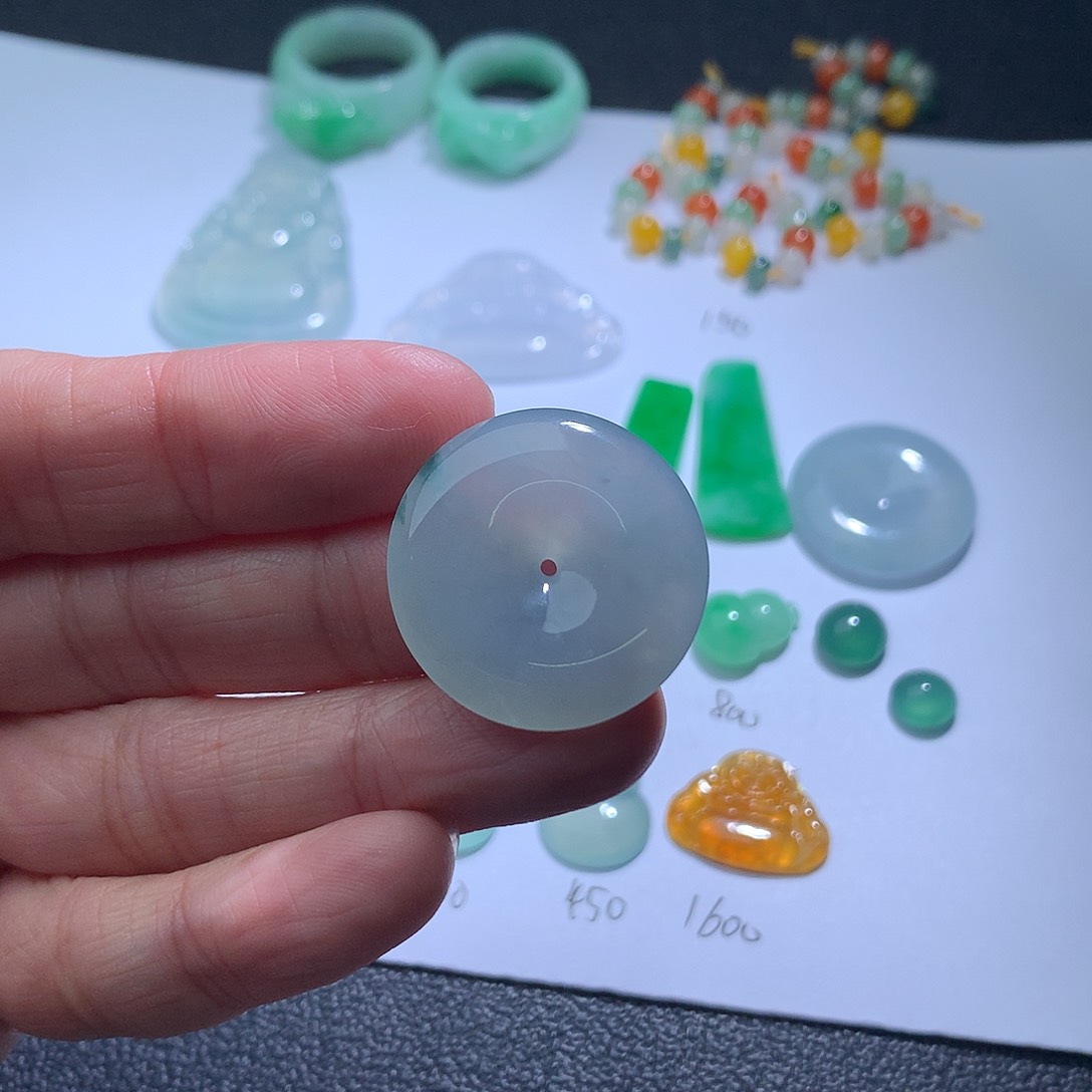 翡翠裸石翡翠翡翠