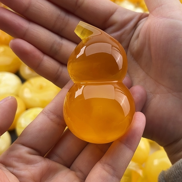 琥珀裸石未镶嵌琥珀蜜蜡