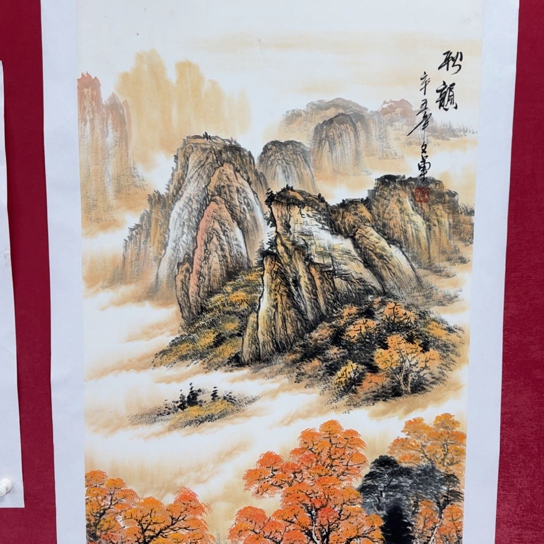 国画国画李文军国画精品