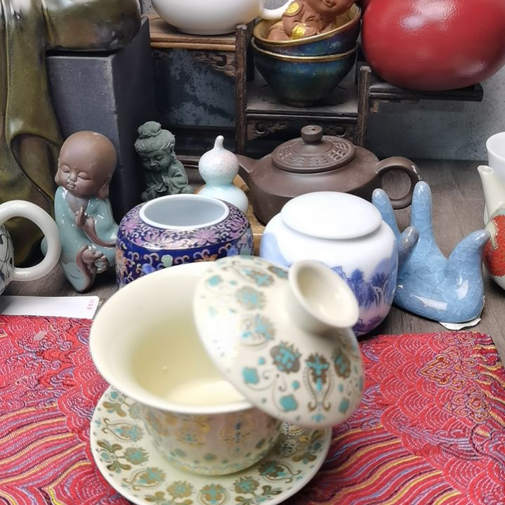 茶壶公道杯盖碗茶杯