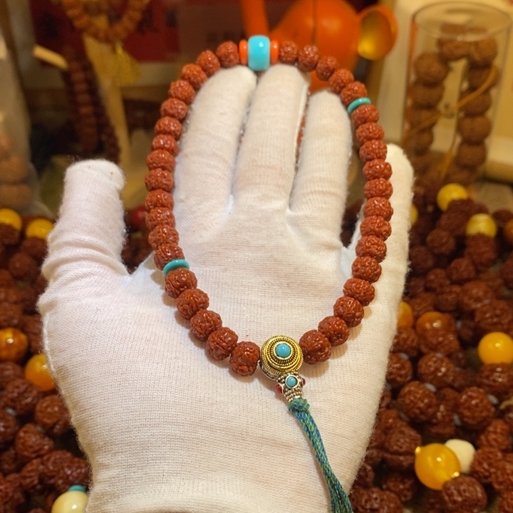 金刚菩提吊坠95玉化手持