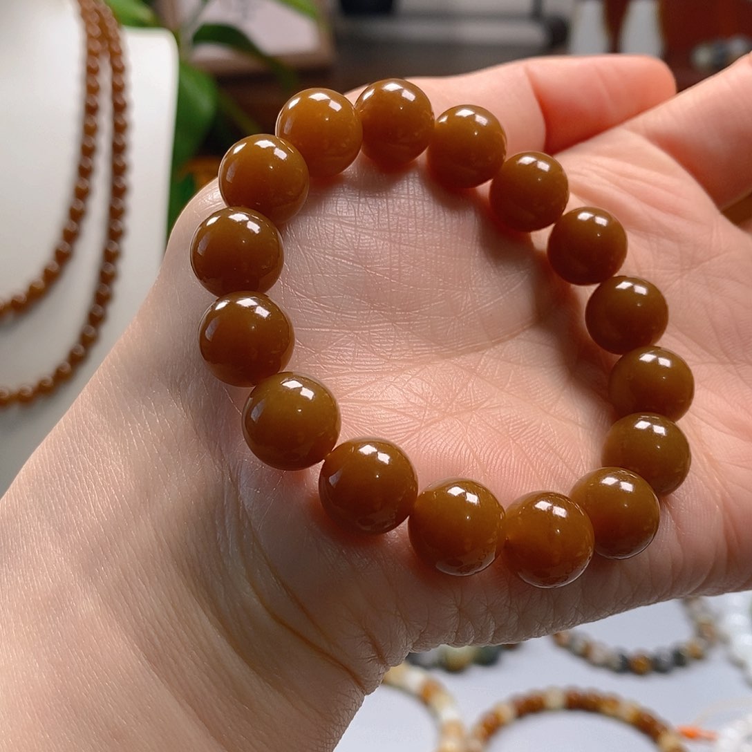 和田玉手串未镶嵌꧁****꧂