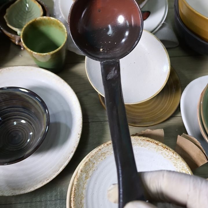 瓷片磁州窑五厂盘碗壶杯有瑕疵