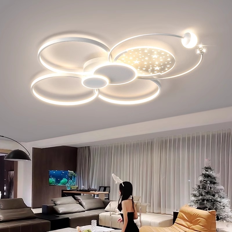 肯思曼卧室新款现代简约大气轻奢主灯LED吸顶灯全屋灯具套餐组合