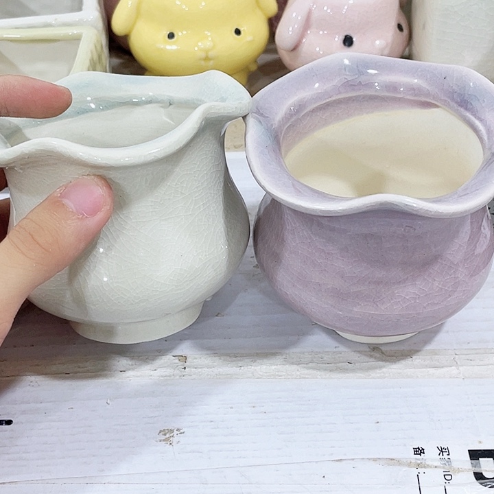 花盆陶瓷款式12包邮