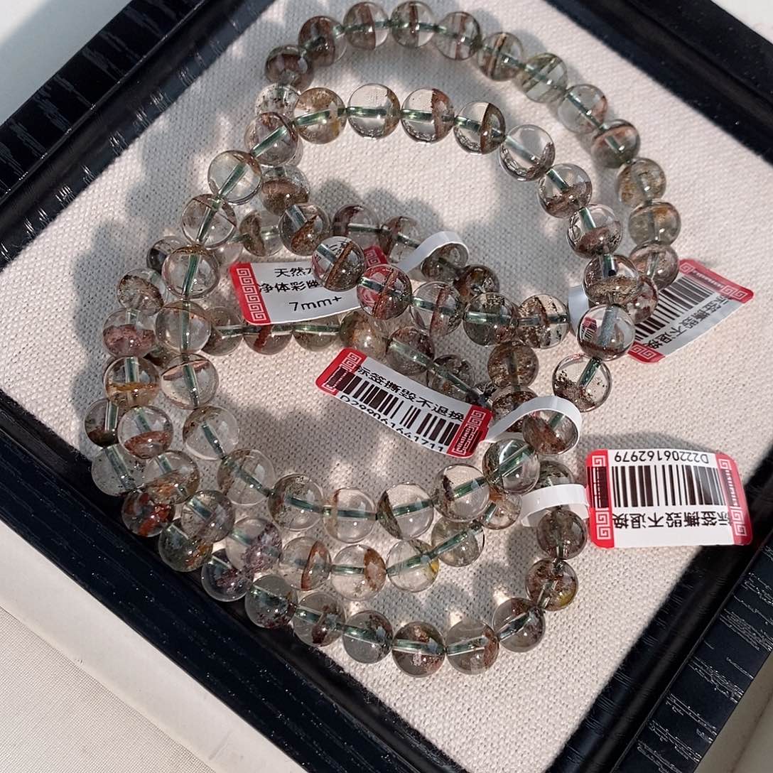 水晶手链未镶嵌多样性发一7+