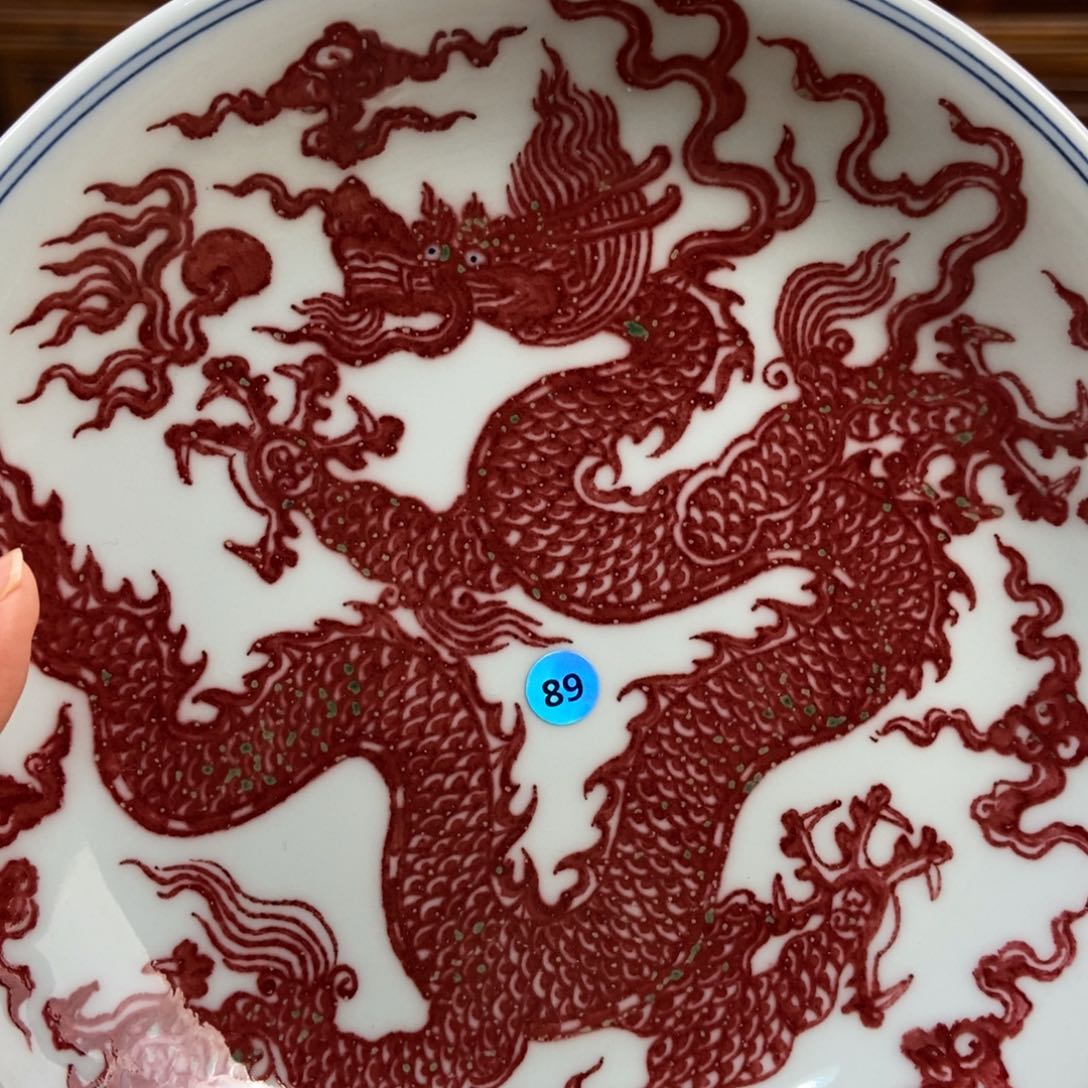 手绘现代茶具非古董