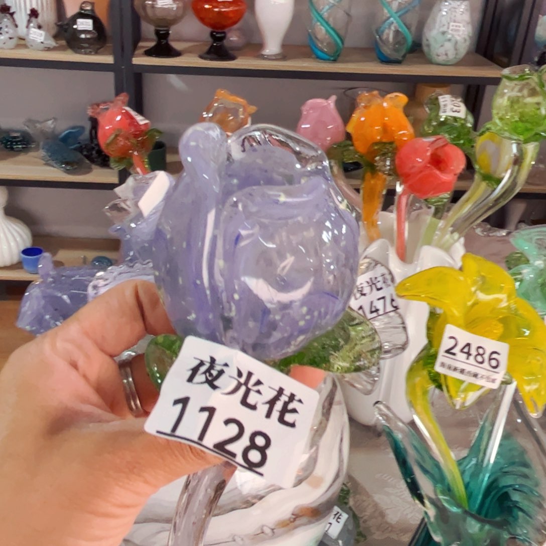 琉璃1128夜光 花瓶摆件