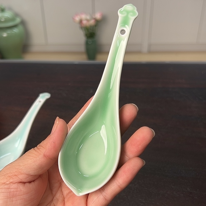 龙泉云间青瓷小米茶器