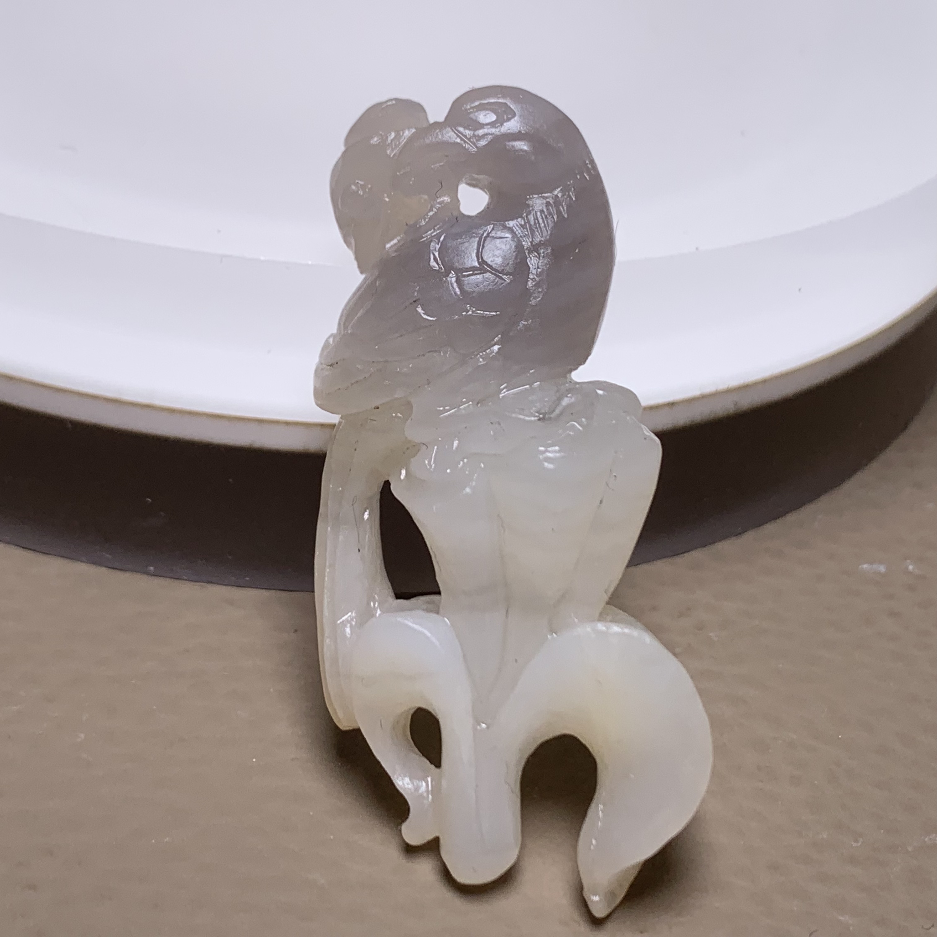 D1355珠宝玉石精选和田玉吊坠