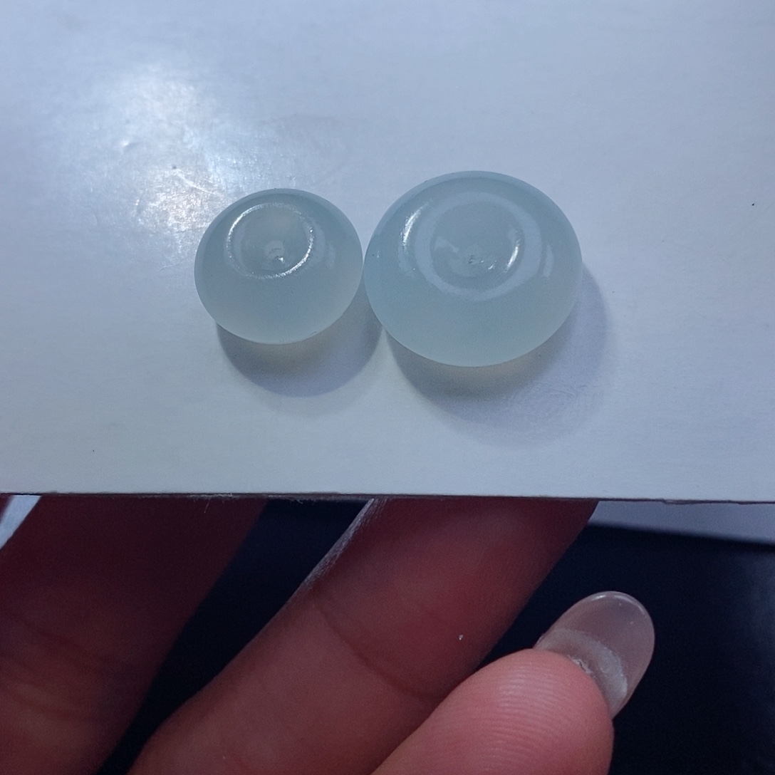 定制翡翠未镶嵌两个一起王炸