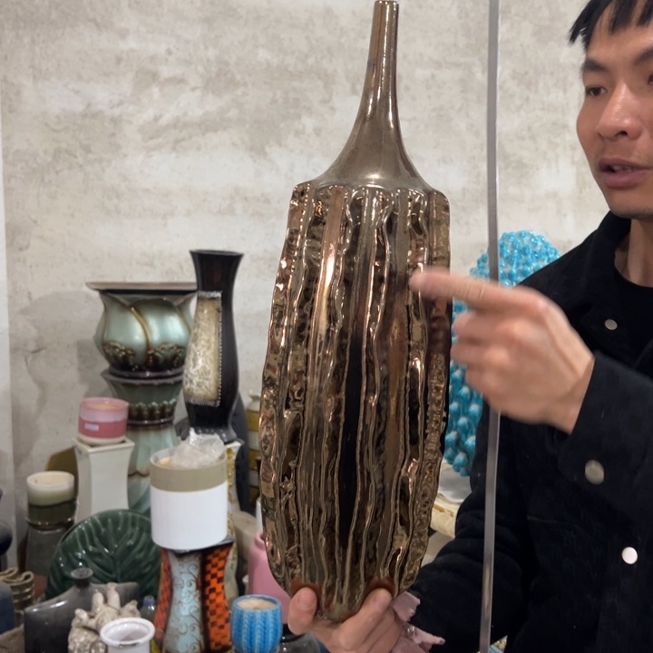 摆件高52口1.5公分微瑕捡漏