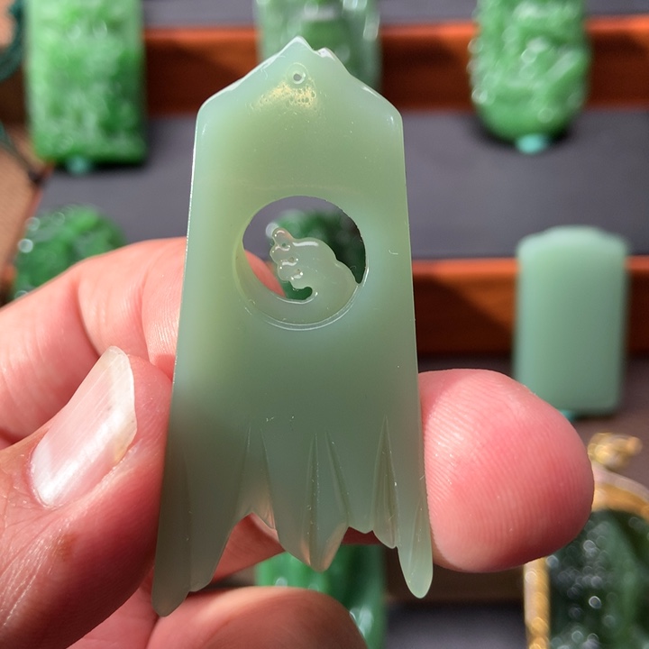 和田玉挂件未镶嵌