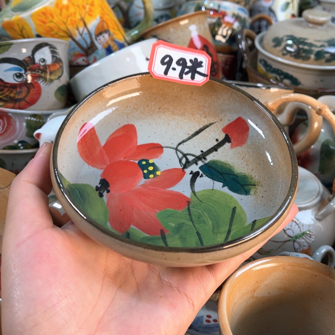 景德镇手工手绘杯