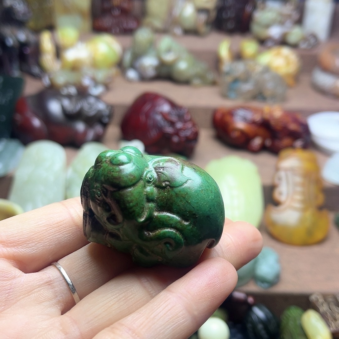 白玉菩提吊坠56。。