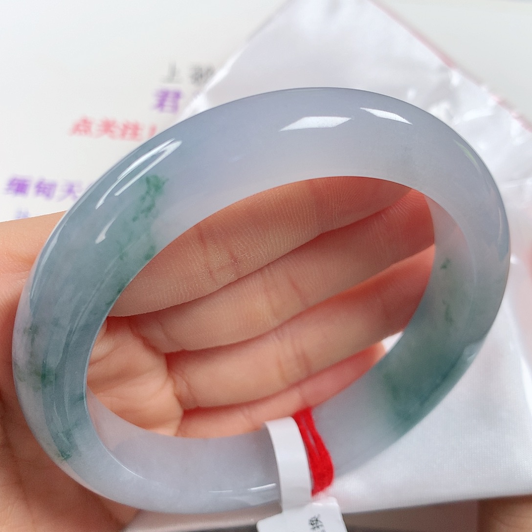 翡翠手镯未镶嵌61 62宽胎①⑤⑧⭐⭐⭐强推